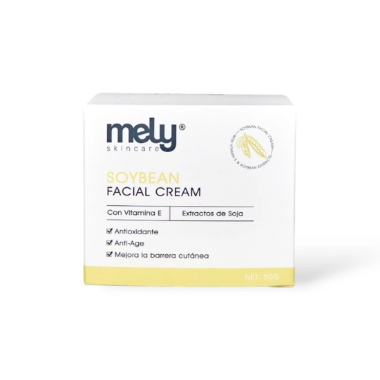 Miniatura 3 de Soybean crema facial vitamina E y soja Mely 50g